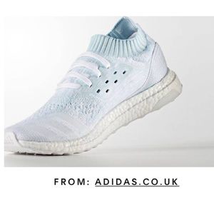 Parley x oceans ultra boost uncaged Icey blue